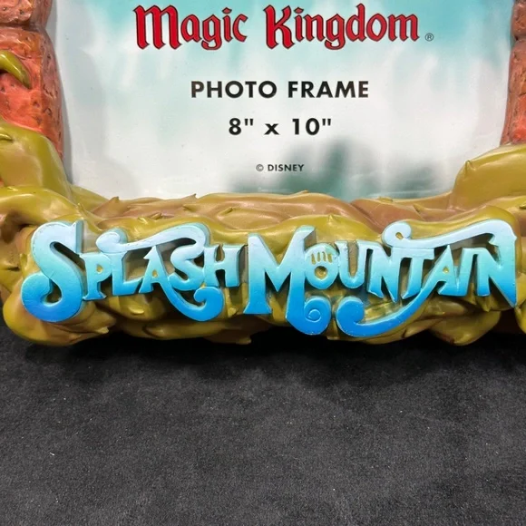 Disney World Splash Mountain Brer Rabbit Fox Bear Picture Frame RARE 8X10 3D NEW - Picture 3 of 4